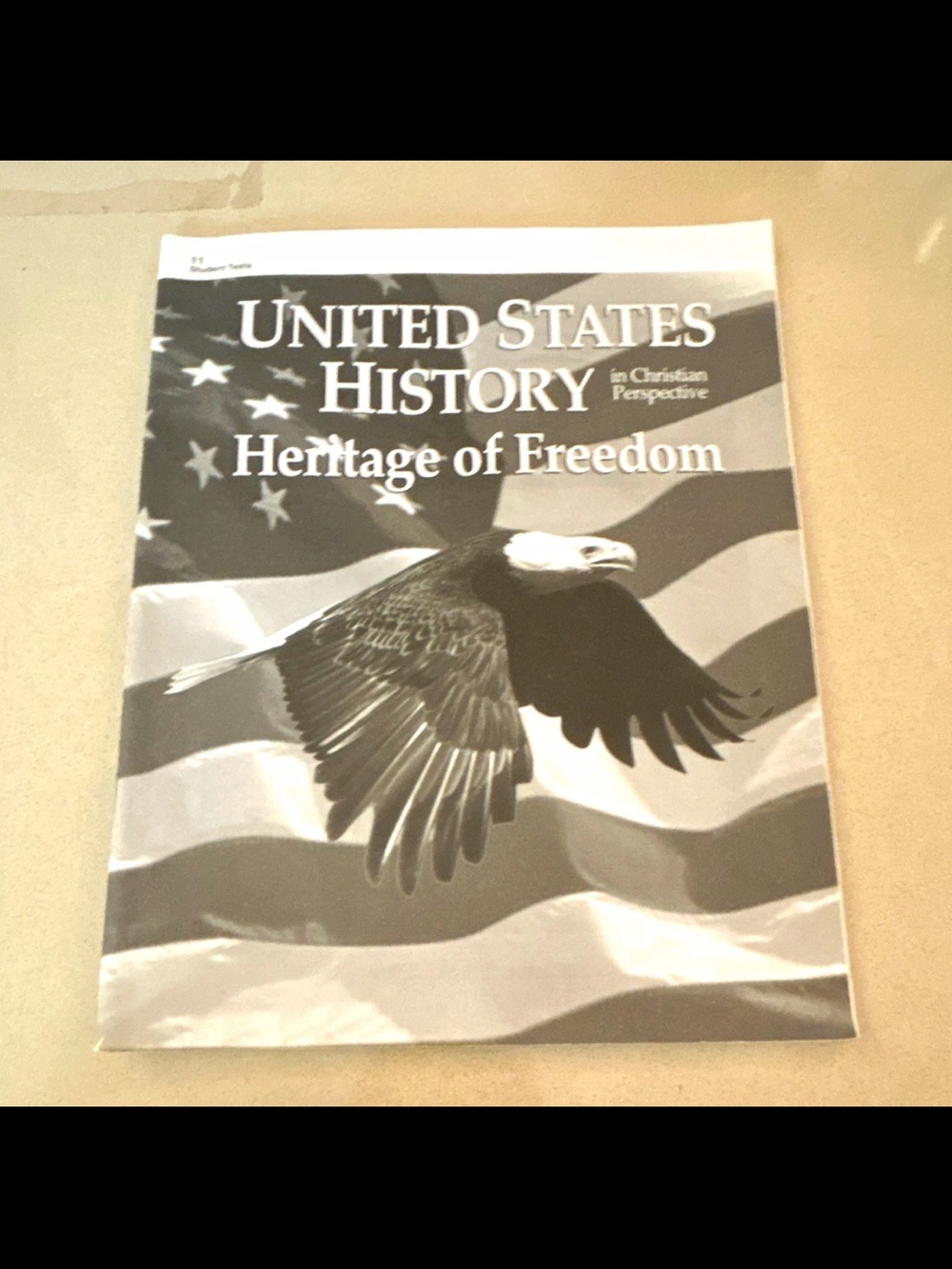 United States History Heritage of Freedom Paperback Book - Black & White